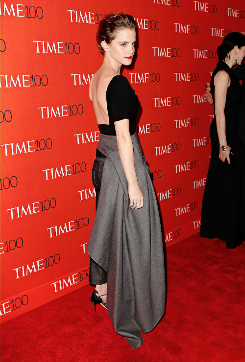 Emma Watson Attends The 2015 Time 100 Galaheld At