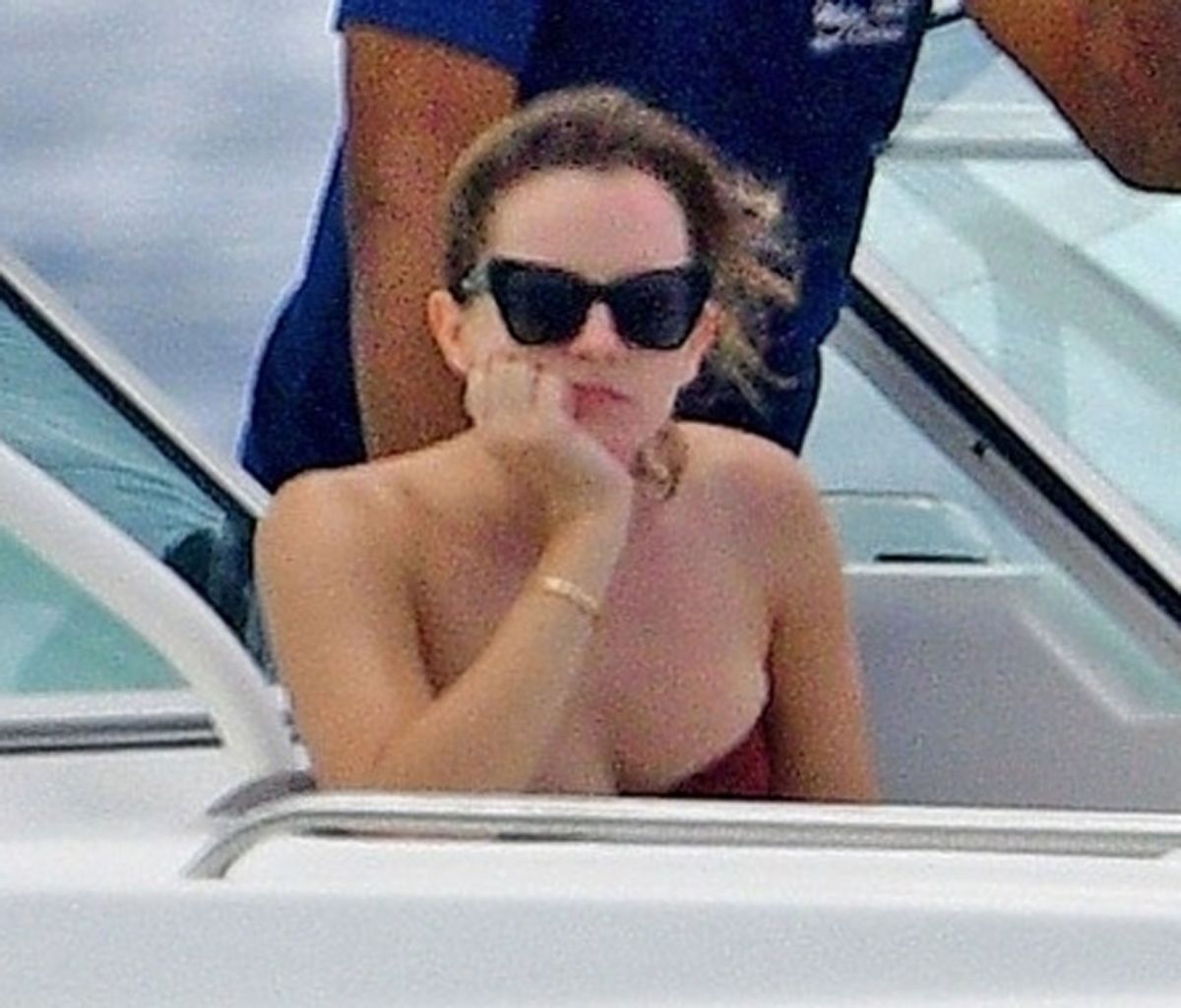 Emma Watson Bikini Beach Barbados