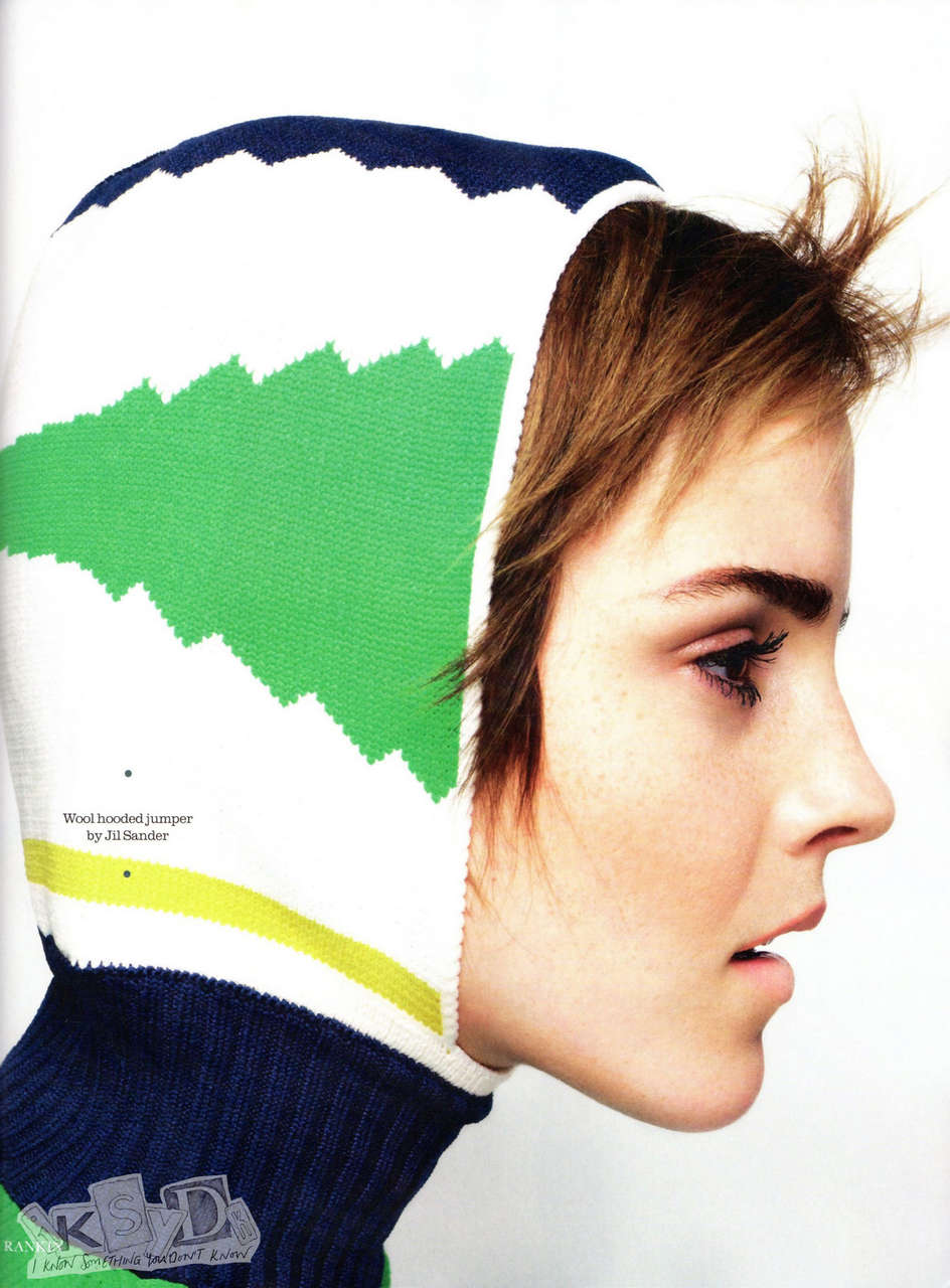 Emma Watson Elle Uk November 2011 Issue