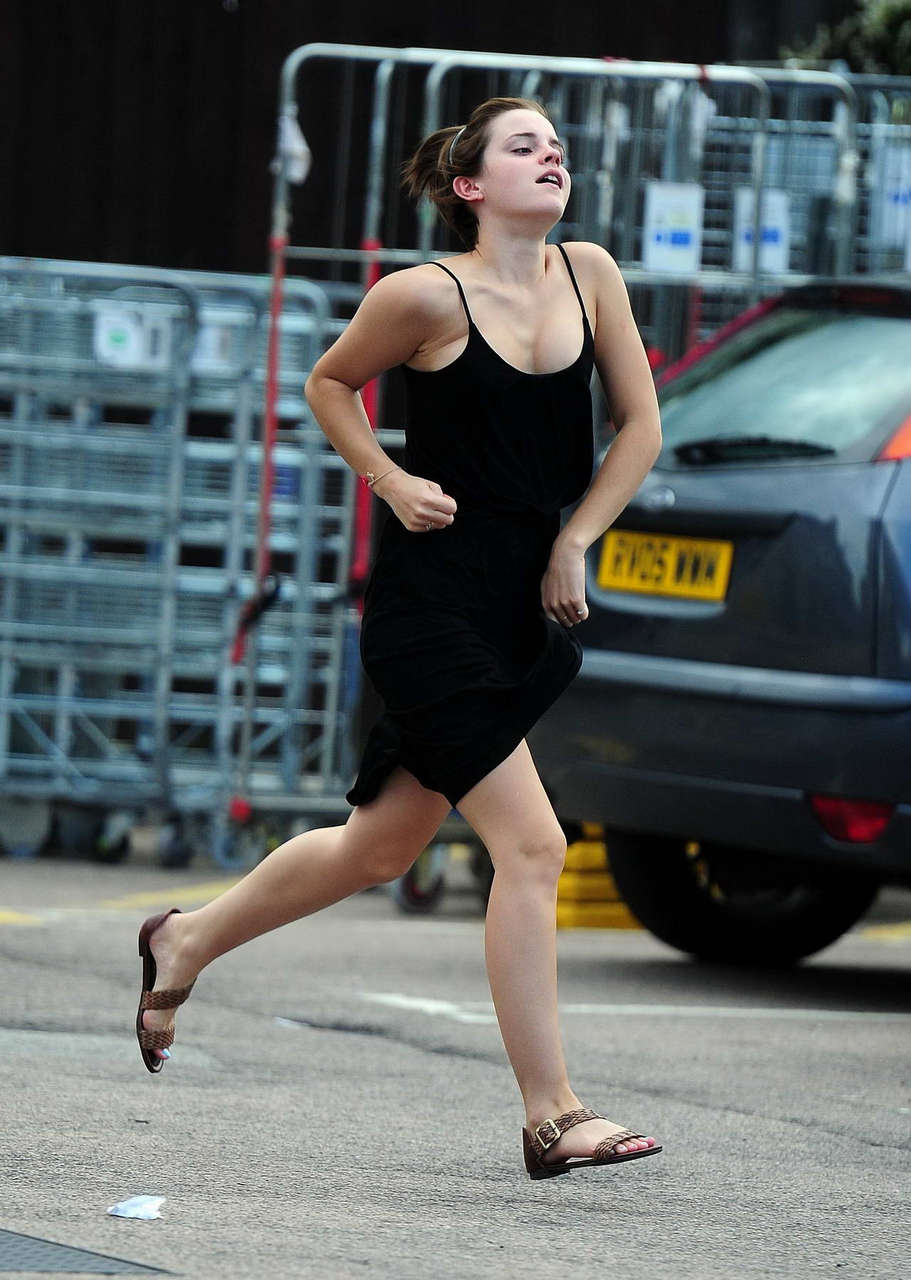 Emma Watson Leggy Candids