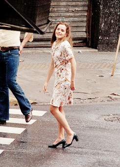 Emma Watson On Set Of Colonia Dignidad With