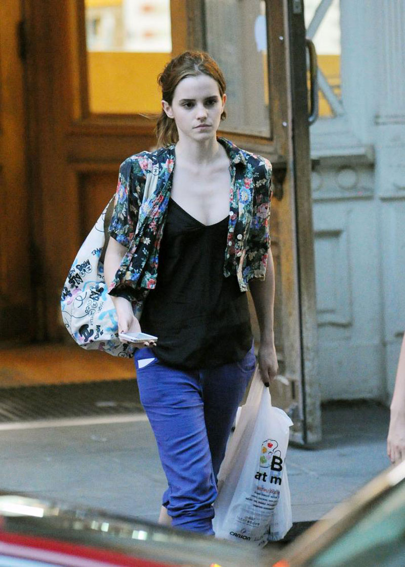 Emma Watson Out About New York