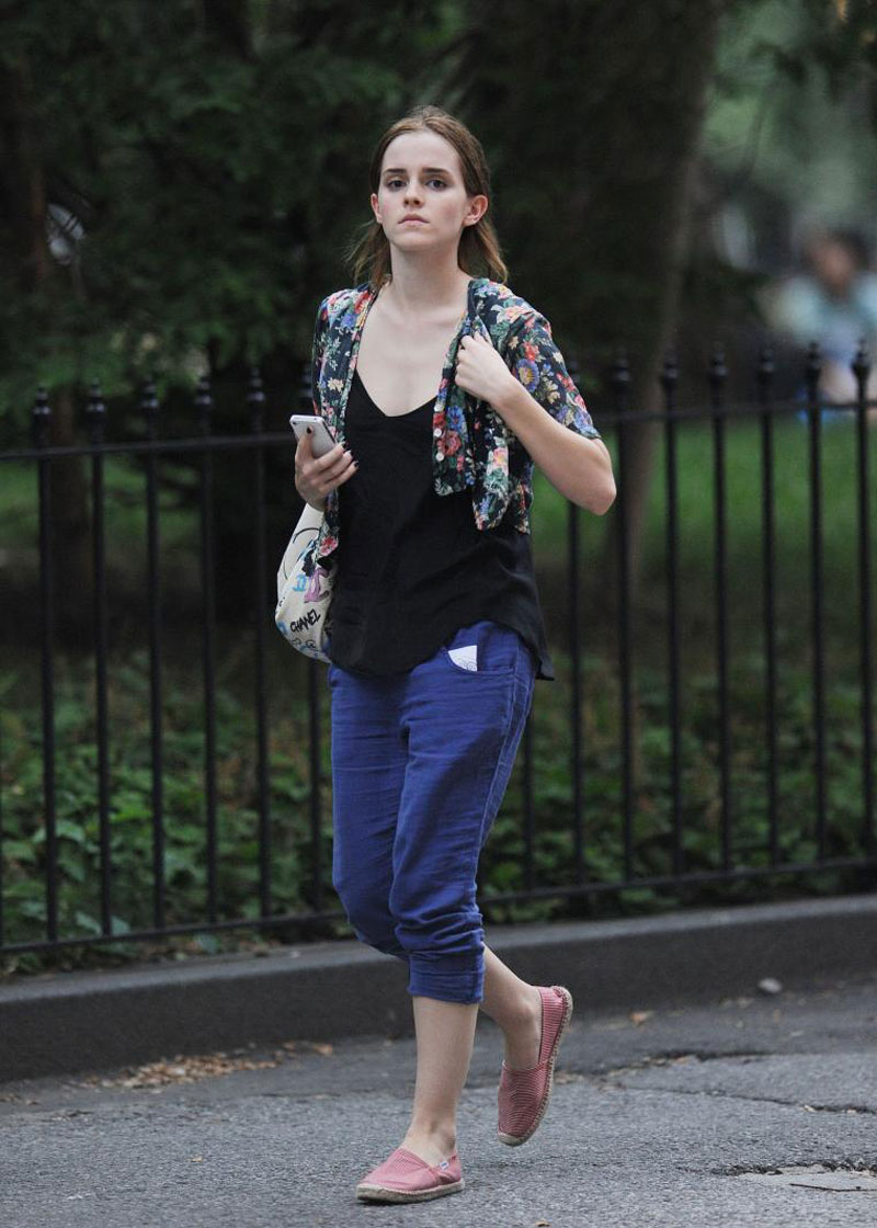 Emma Watson Out About New York
