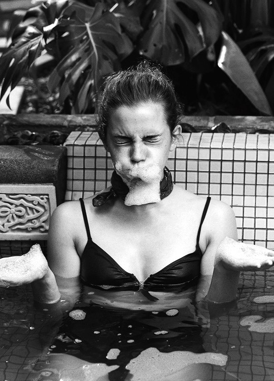 Emma Watson Photograhed By Cass Bird For Porter