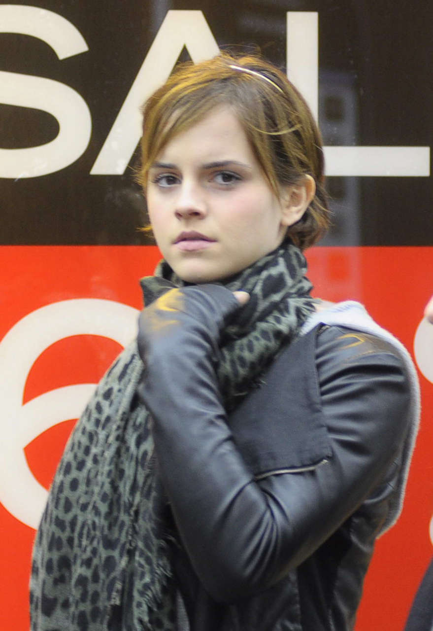 Emma Watson Screening Rum Diary