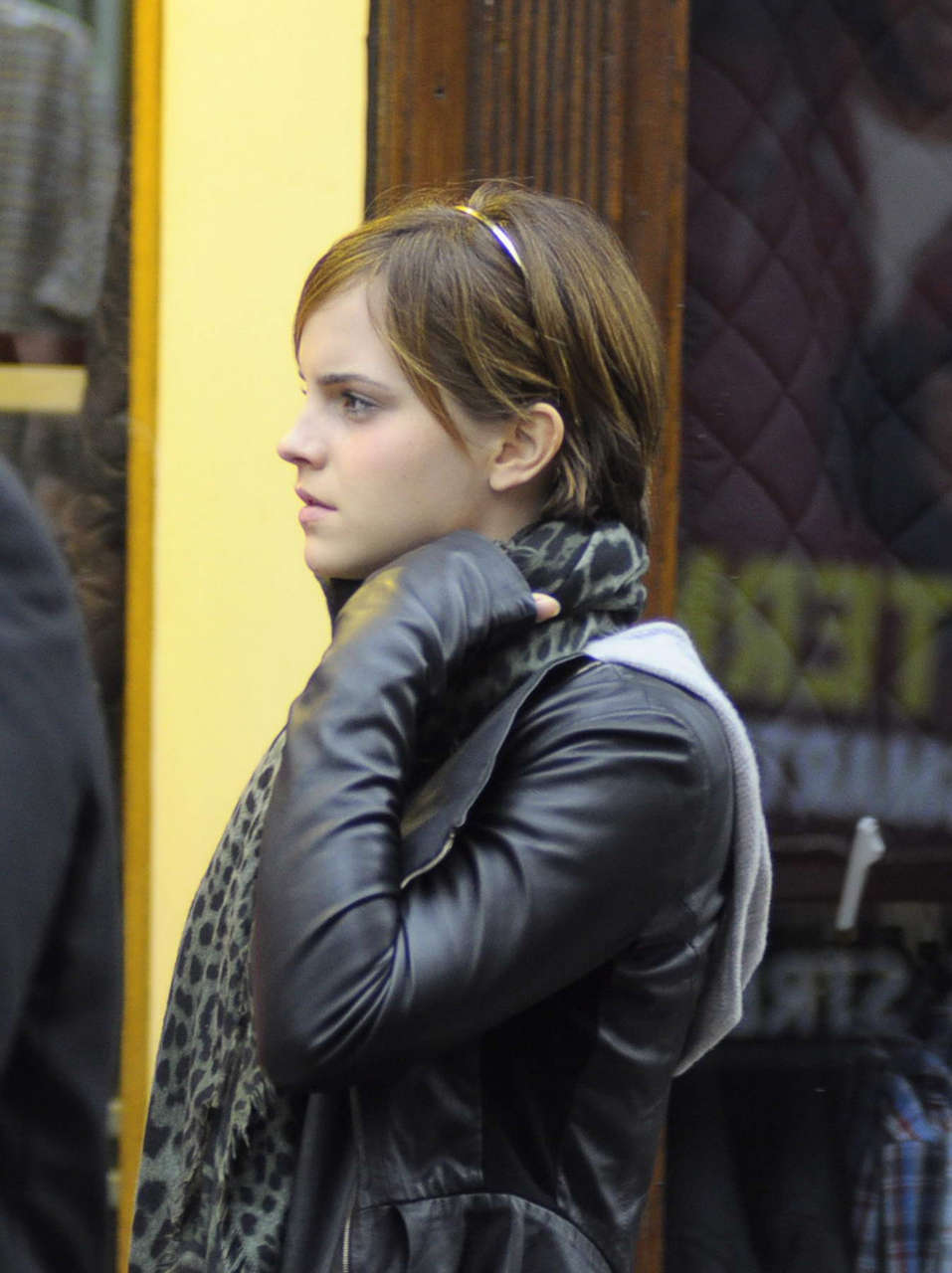 Emma Watson Screening Rum Diary