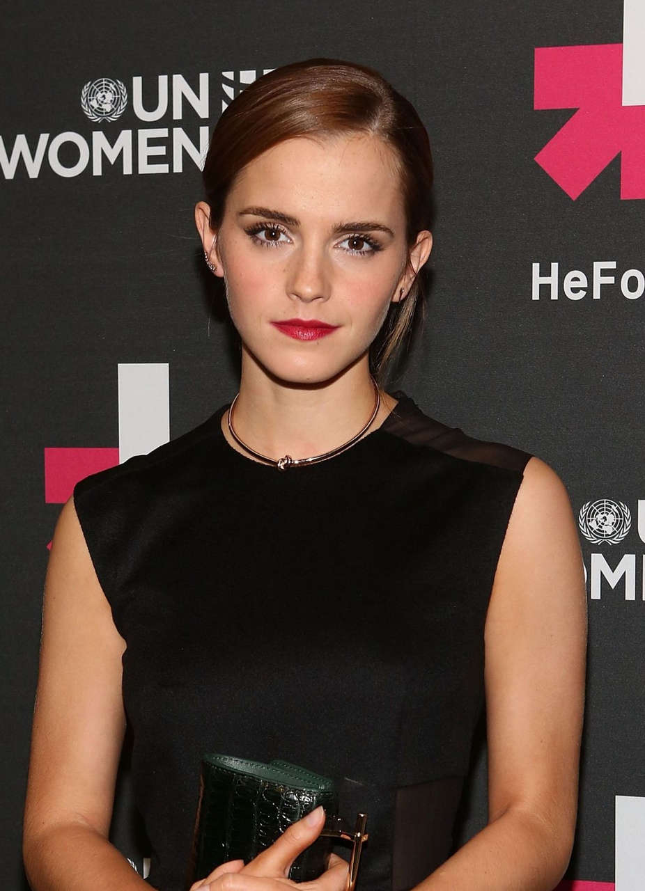 Emma Watson Un Womens Heforshe Vip Party New York
