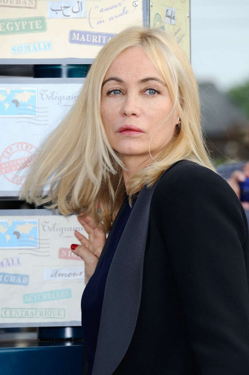 Emmanuelle Beart 30th Cabourg Film Festival Opening Cabourg France