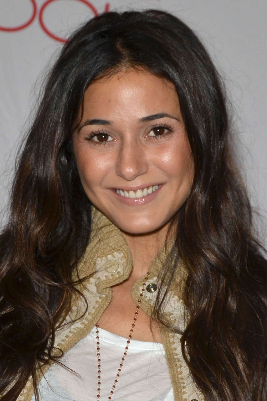 Emmanuelle Chriqui Beauty Book For Brain Cancer Book Signing Los Angeles