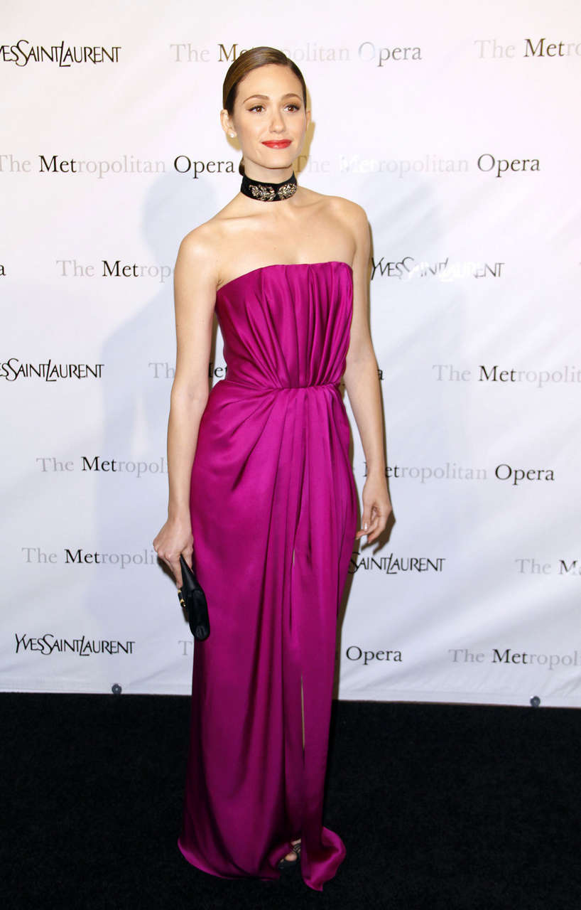 Emmy Rossum Metropolitan Opera Gala Premiere Manon New York