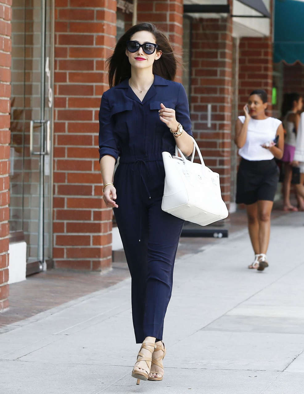 Emmy Rossum Out Hollywood