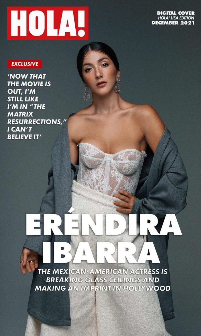 Erendira Ibarra For Hola Magazine December