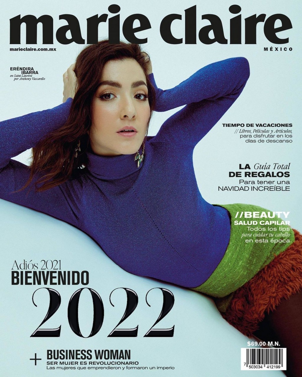 Erendira Ibarra For Marie Claire Magazine Mexico December