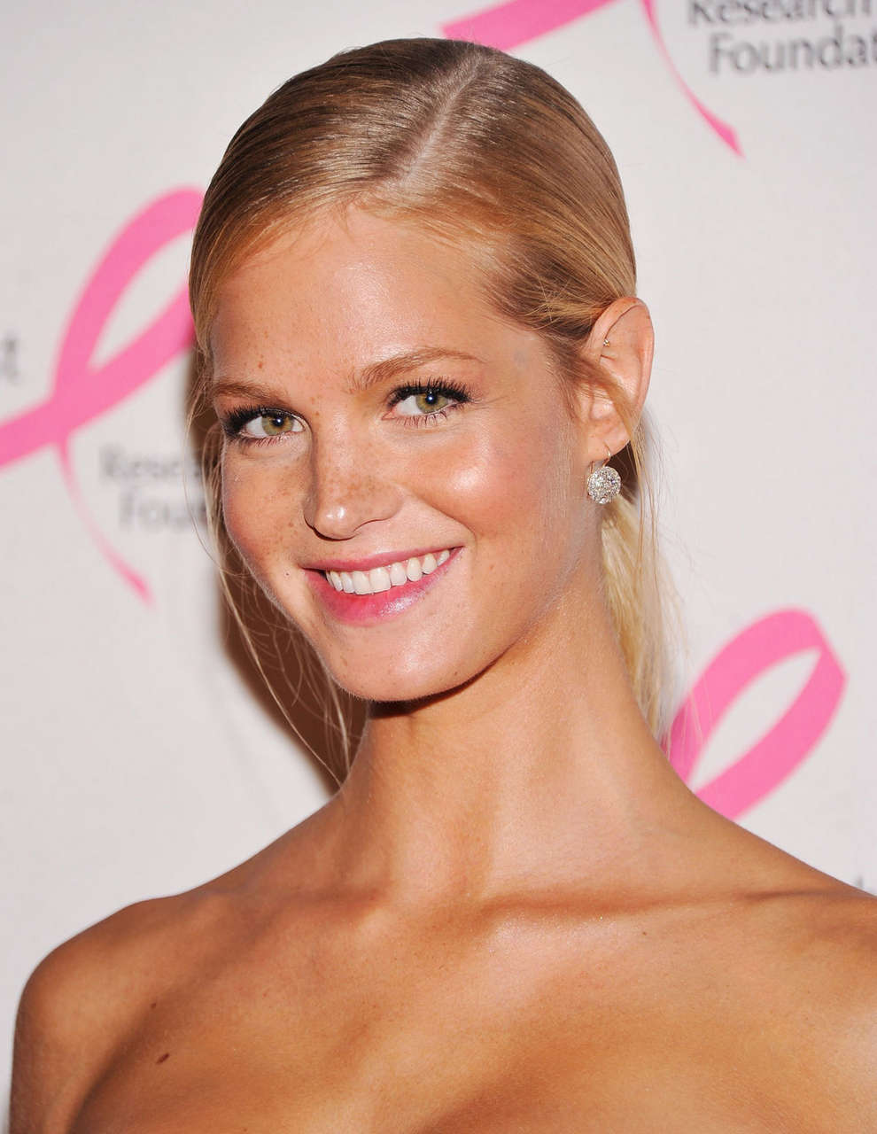 Erin Heatherton Breast Cancer Foundations Hot Pink Party New York