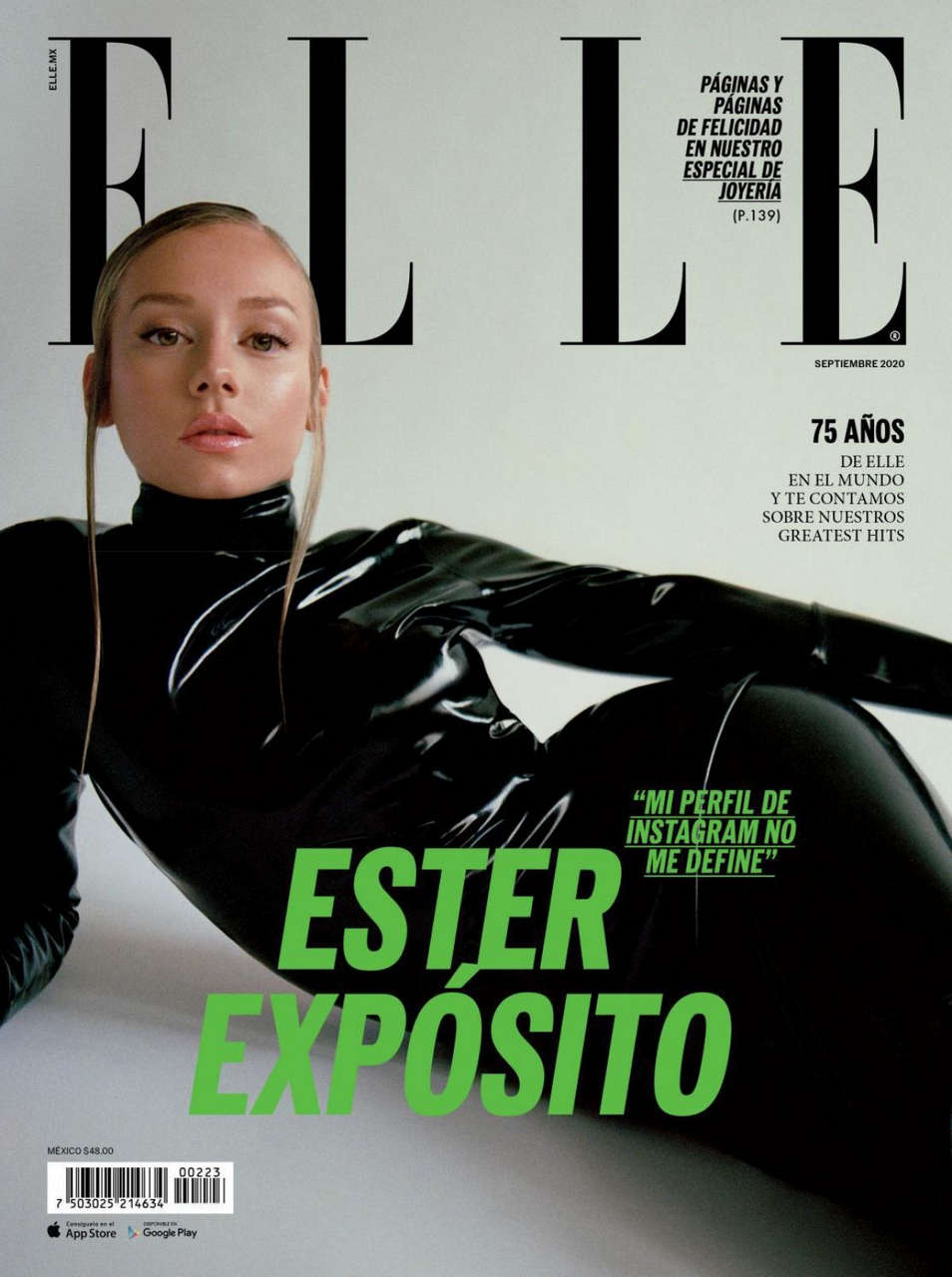 Ester Exposito Elle Magazine Mexico September