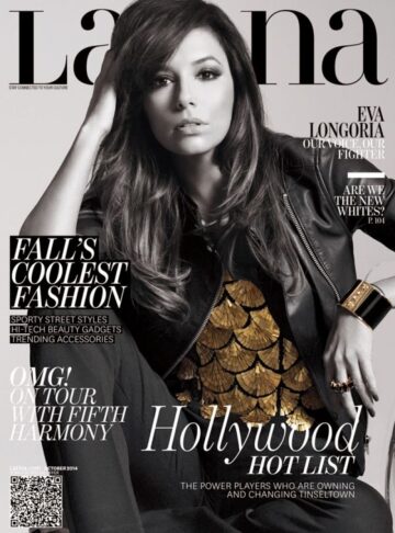 Eva Longoria Latina Magazine October 2014 Issue