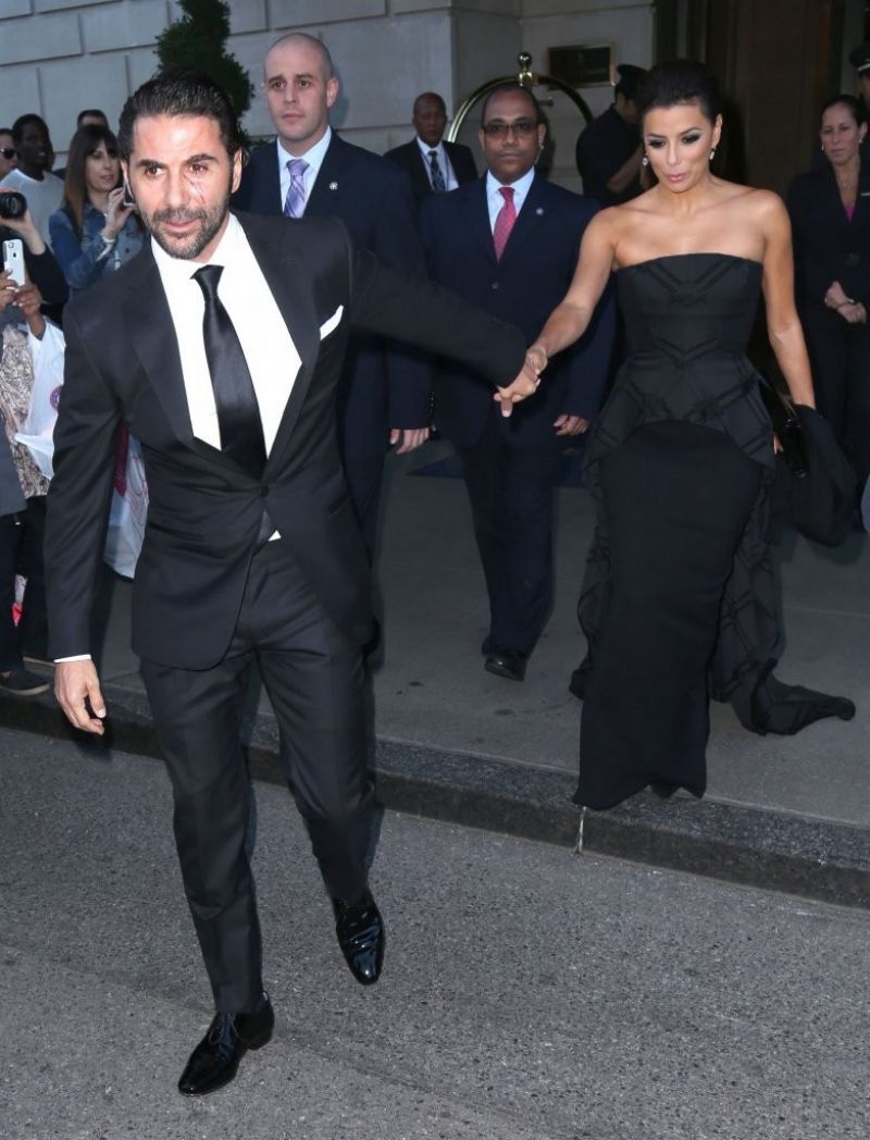 Eva Longoria Leaves Her Hotel New York
