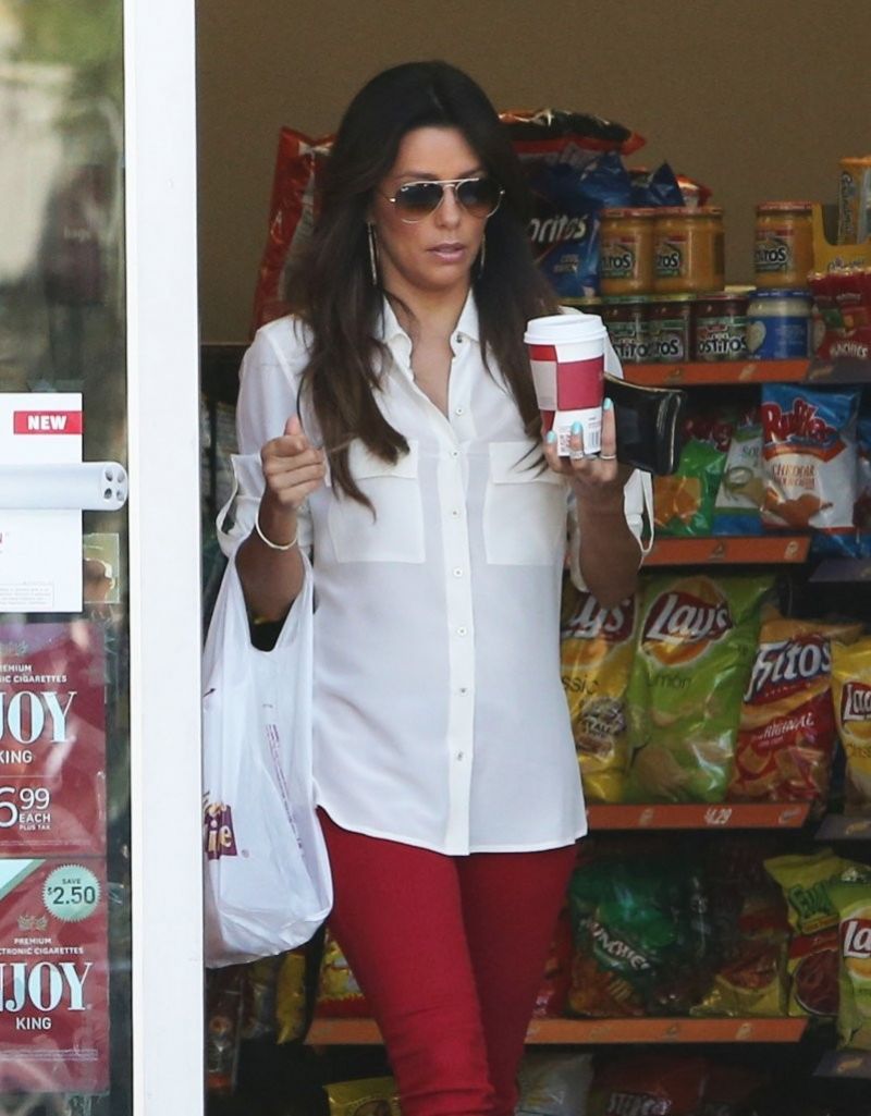 Eva Longoria Out About Hollywood