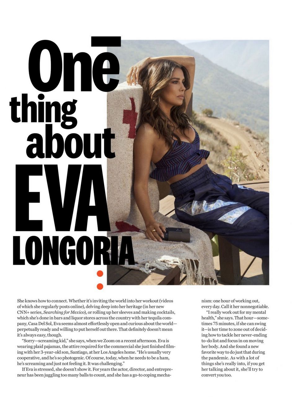 Eva Longoria Wwomen S Health Magazine February