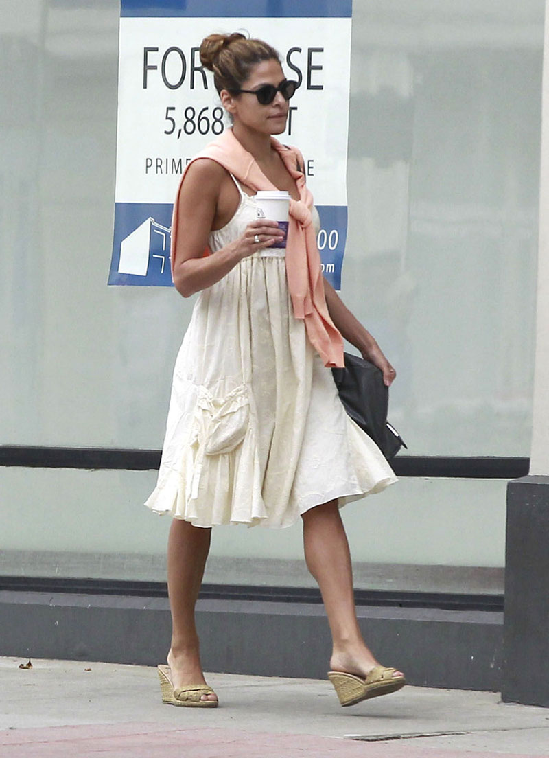 Eva Mendes Out About Westwood