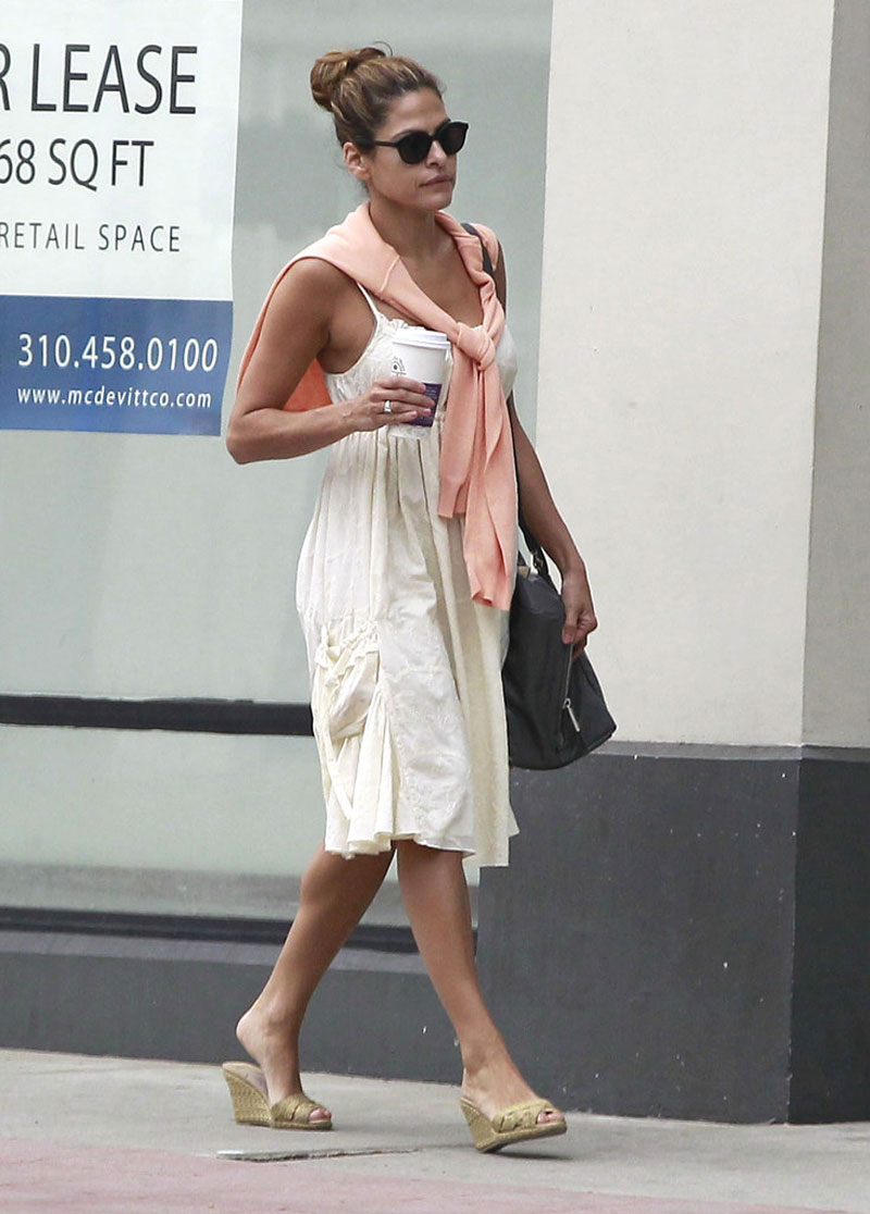 Eva Mendes Out About Westwood