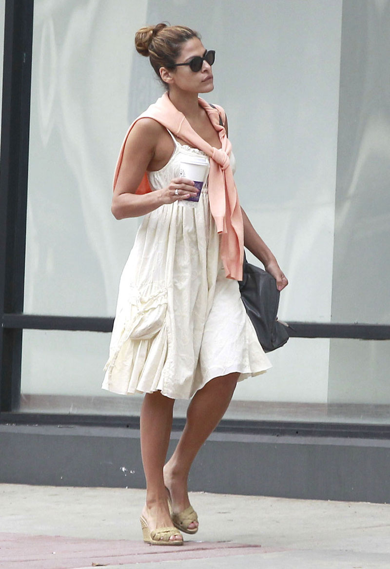 Eva Mendes Out About Westwood