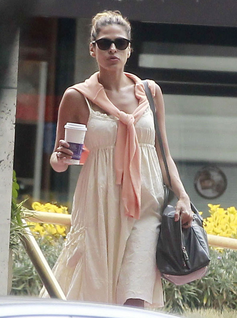 Eva Mendes Out About Westwood