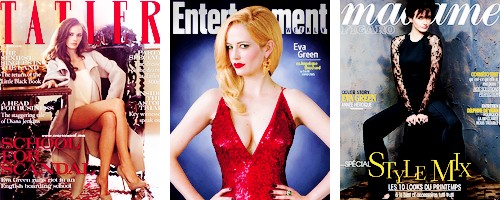 Evaggreendaily Eva Green Magazine Covers