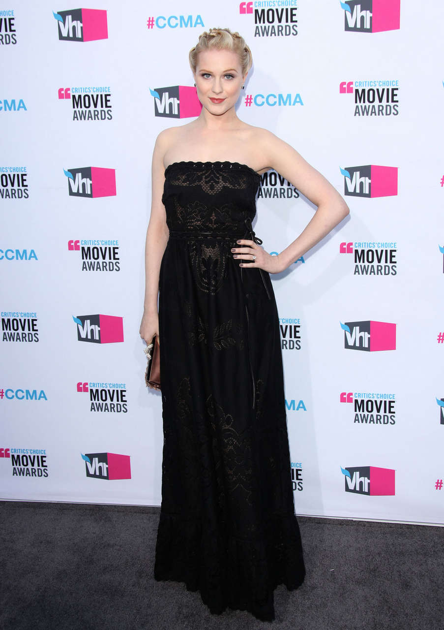 Evan Rachel Wood 17th Critics Choice Movie Awards Los Angeles