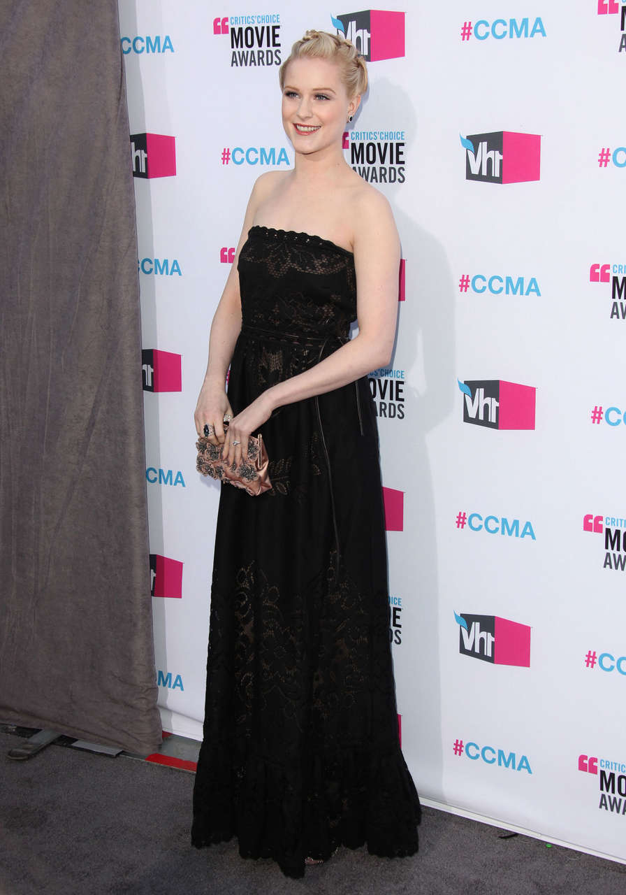 Evan Rachel Wood 17th Critics Choice Movie Awards Los Angeles