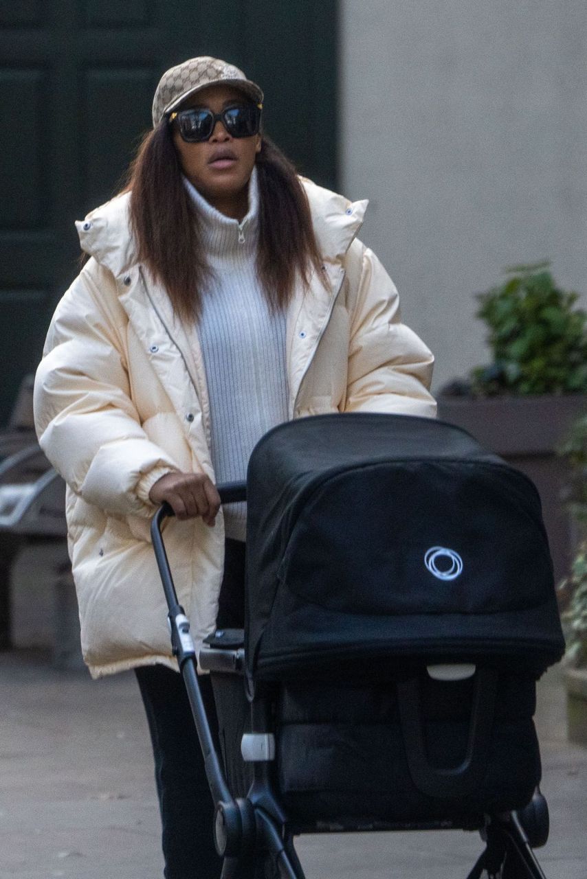 Eve Out With Her Baby London