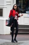 Famkie Janssen Out And About New York