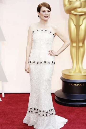 Fassyy Julianne Moore Attends 87th Annual Oscars