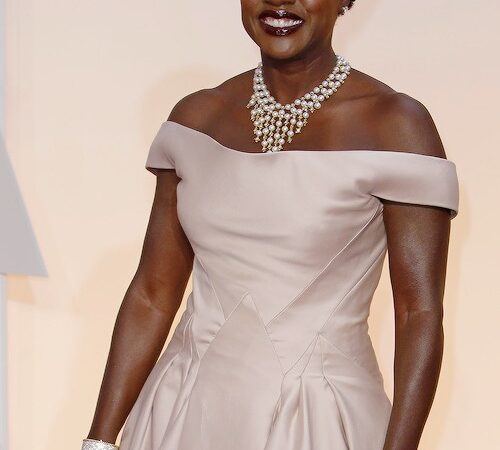 Fassyy Viola Davis Attends 87th Annual Oscars (1 photo)