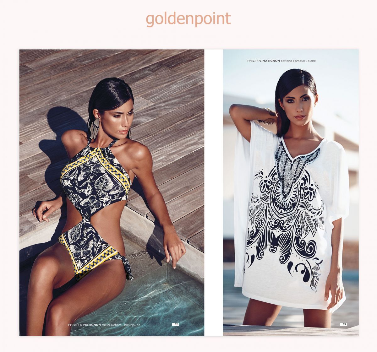 Federica Margi Goldenpoint Swimwear 2014 Collection