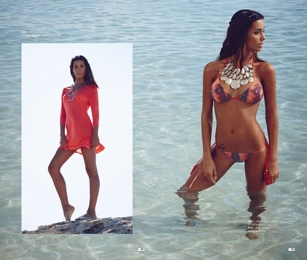 Federica Margi Goldenpoint Swimwear 2014 Collection