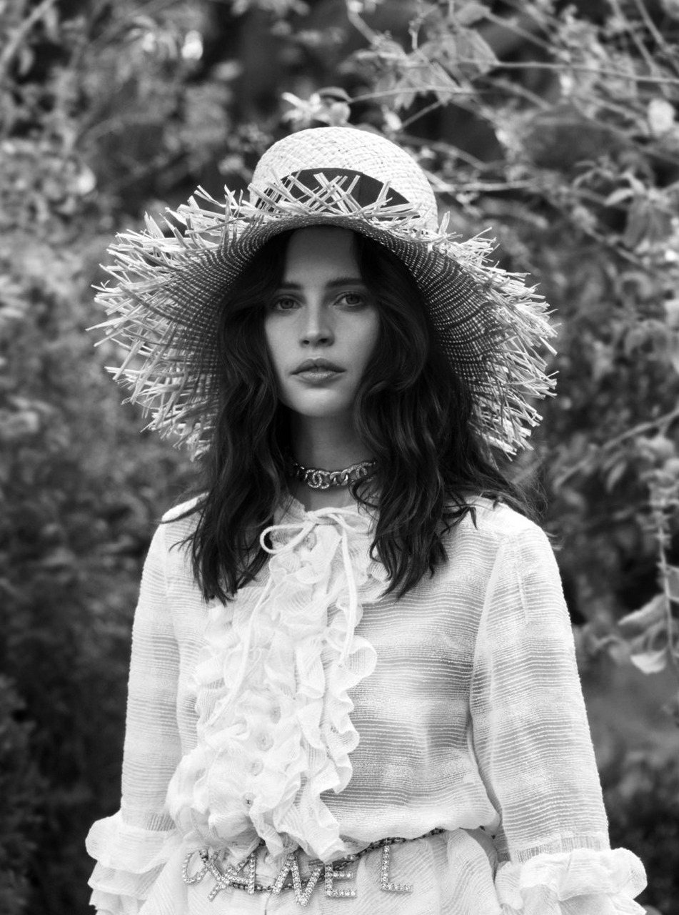 Felicity Jones By Olivia Malone For Marie Claire