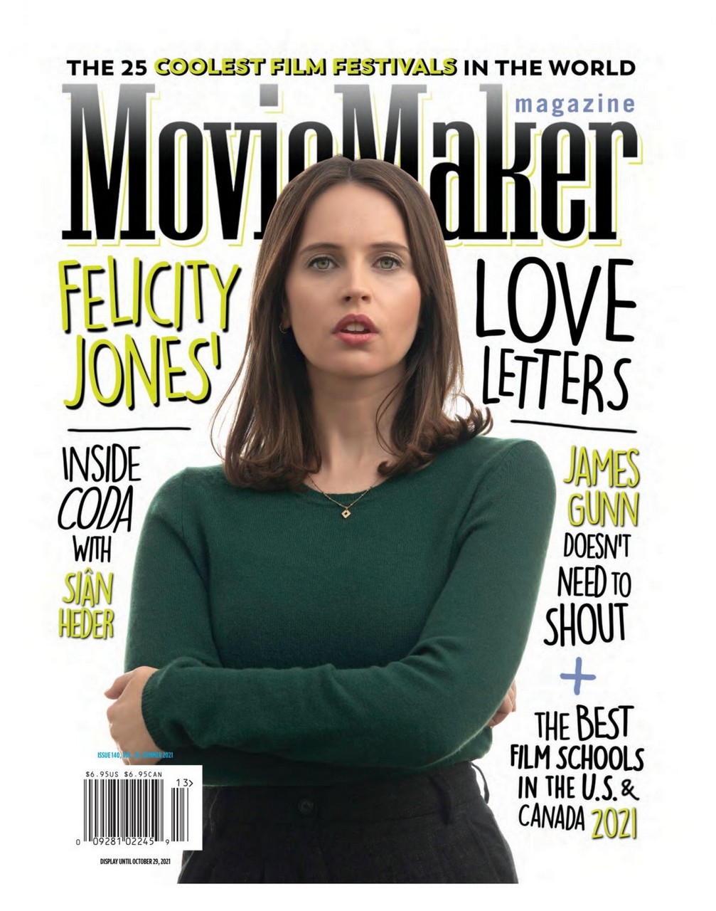 Felicity Jones Moviemaker Magazine Issue 140 Summer