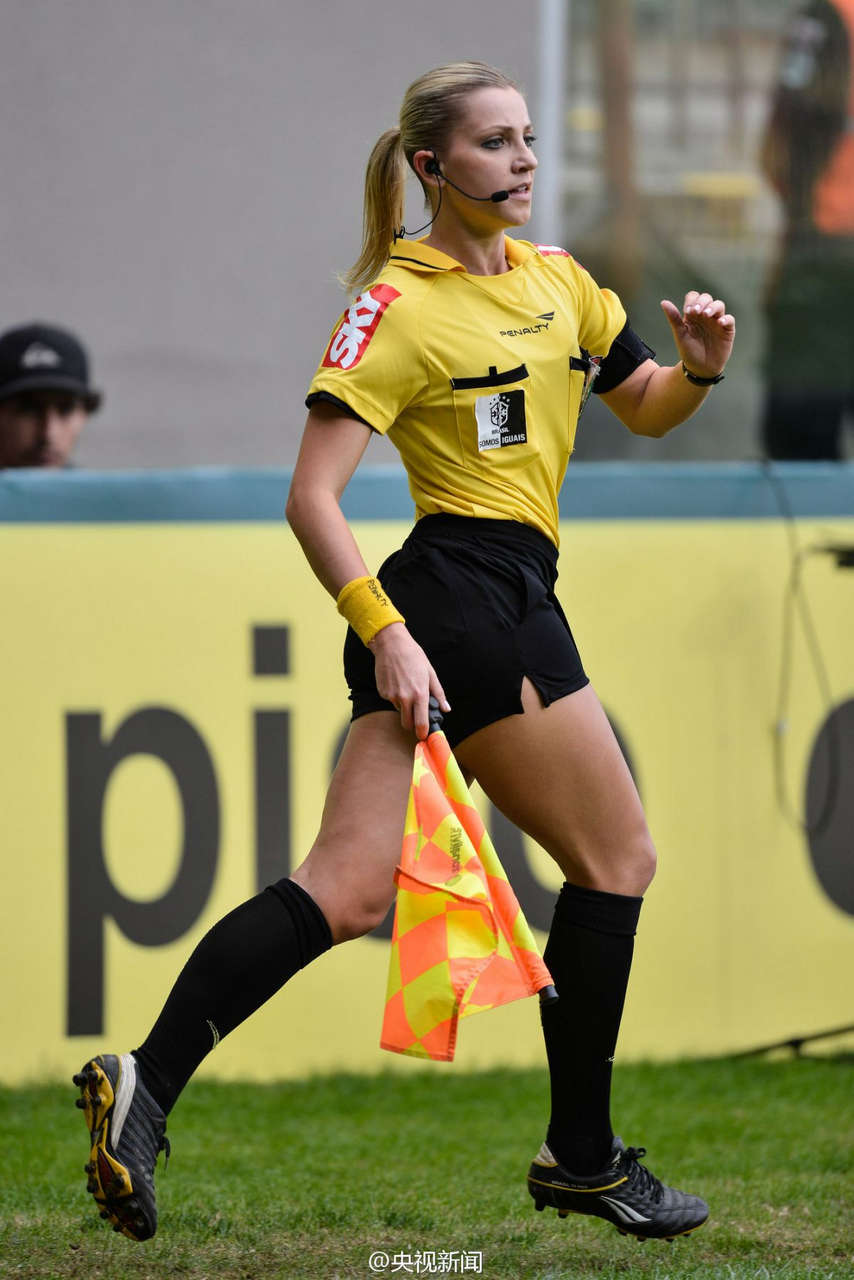 Fernanda Colombo Brazilian Football Referee