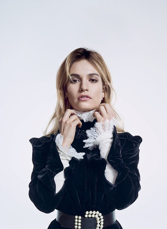 Flawlessbeautyqueens Lily James Photographed By