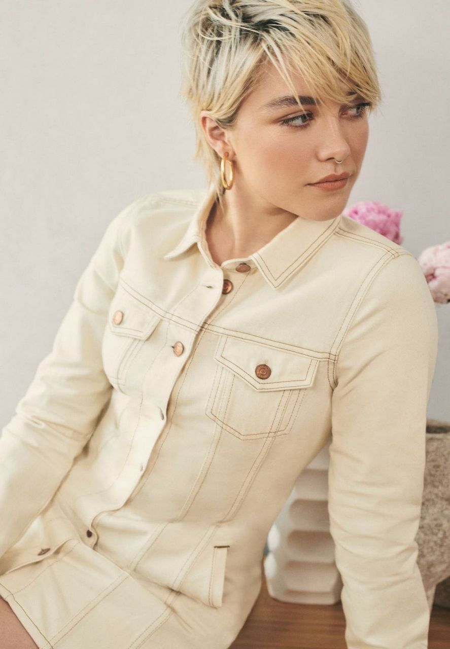 Florence Pugh For J Crew Collection February