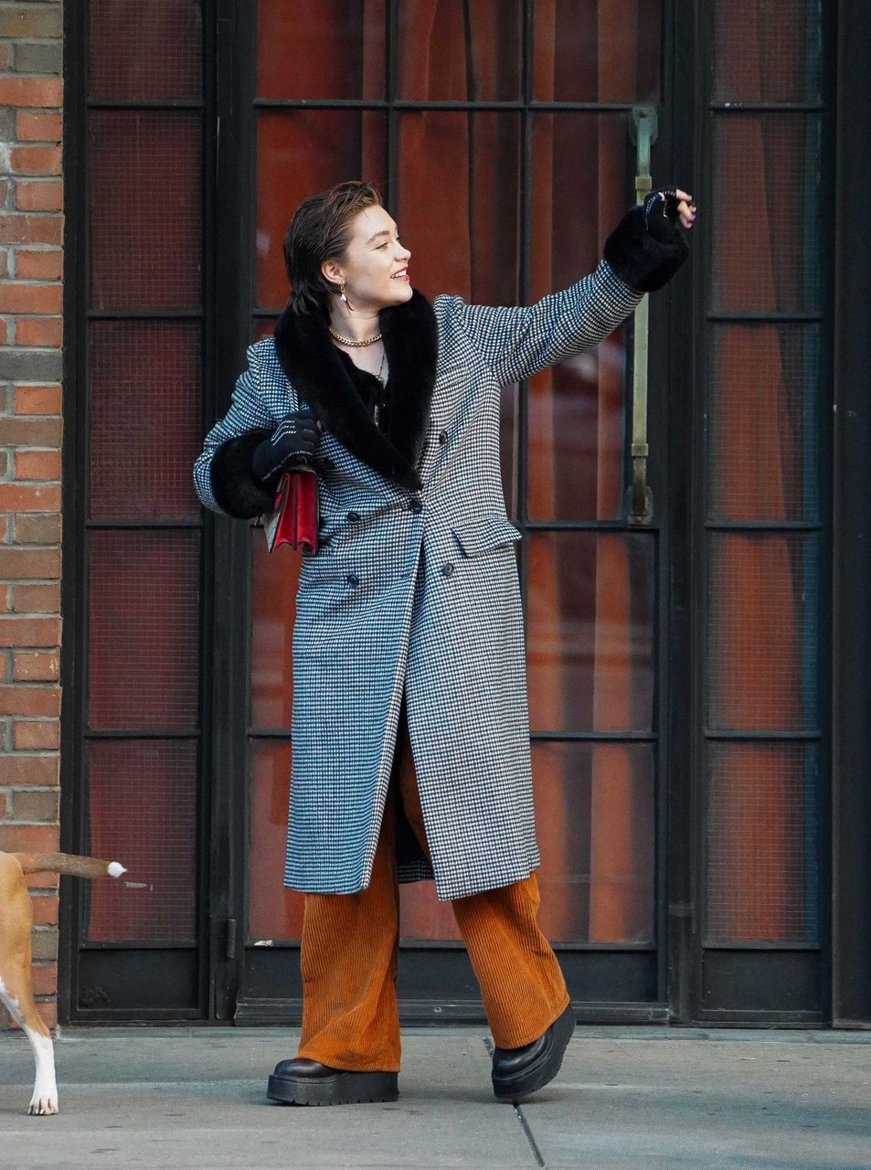 Florence Pugh Out With Friends New York