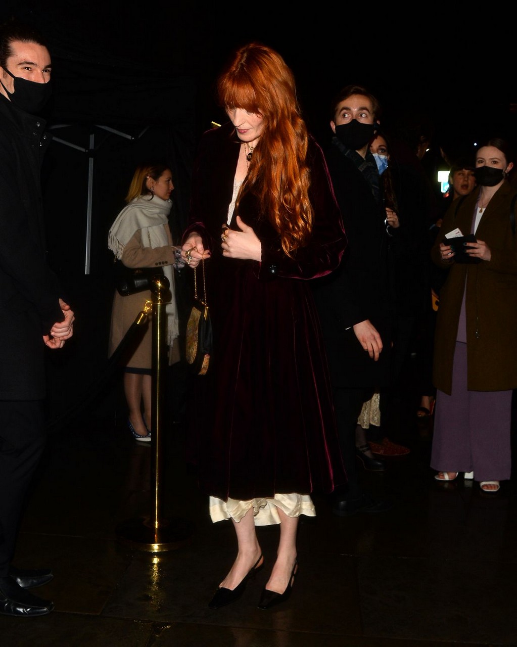 Florence Welch Arrives Kit Kat Club Press Night London