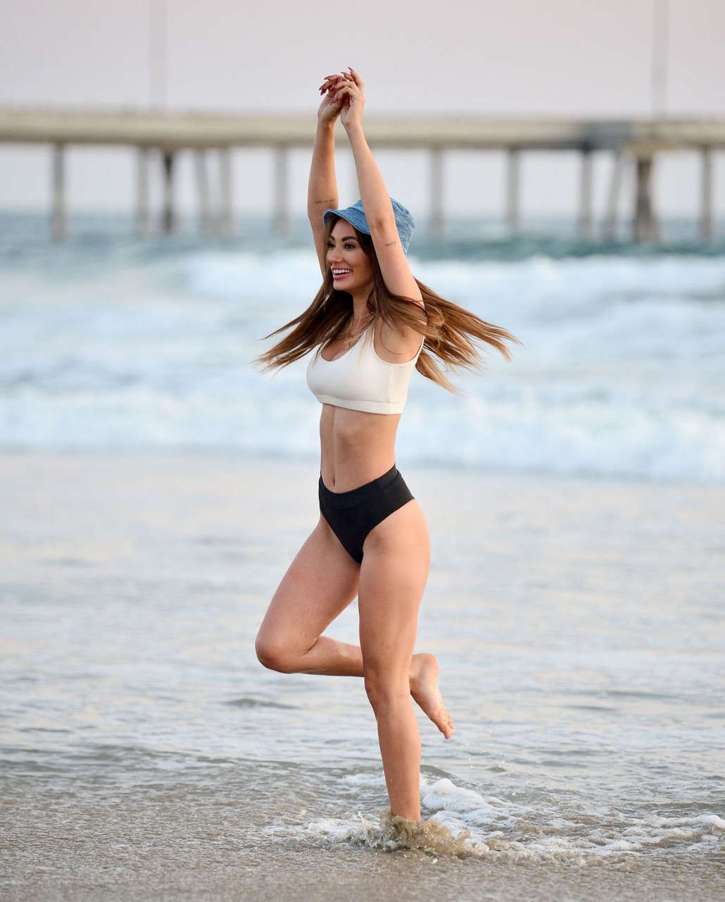 Francesca Farago Bikini Out Venice Beach