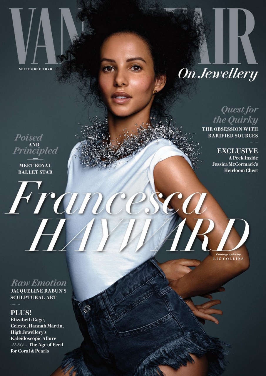 Francesca Hayward Vanity Fair Magazine Uk September
