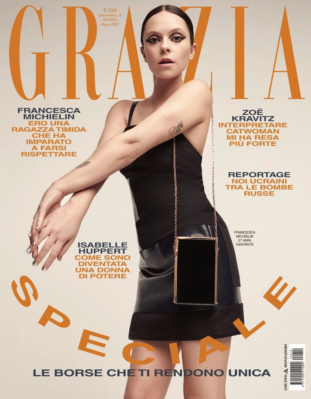 Francesca Michielin For Grazia Magazine Italy March