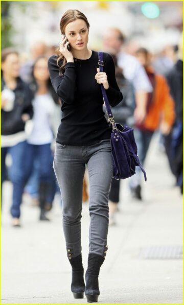 Fuckyeahleightonmeester On The Set Of Gg Sept