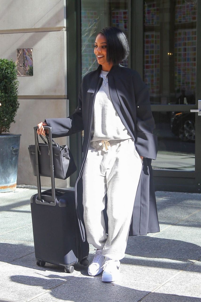 Gabrielle Union Leaves Crosby Hotel New York