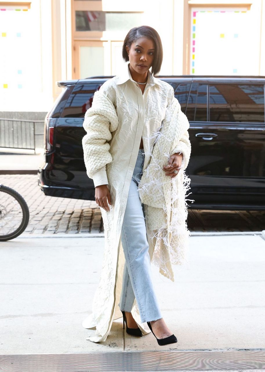 Gabrielle Union Out And About New York