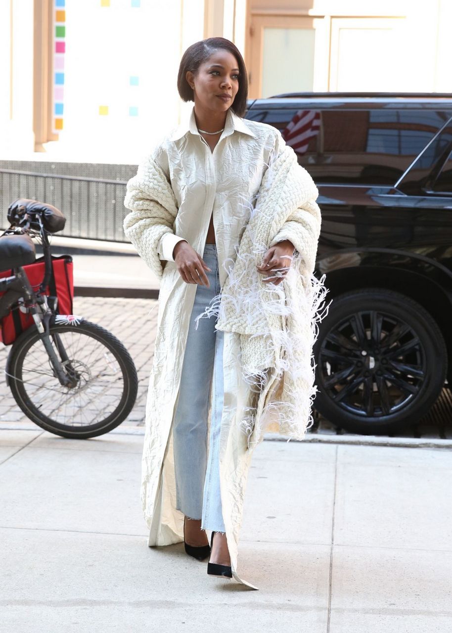 Gabrielle Union Out And About New York
